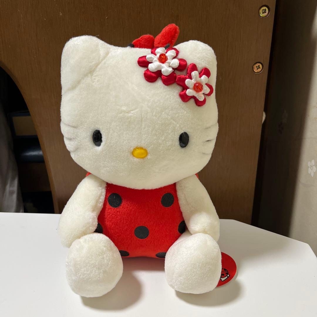 ハローキティ てんとう虫ぬいぐるみ 2000年 サンリオ レア 新品未使用