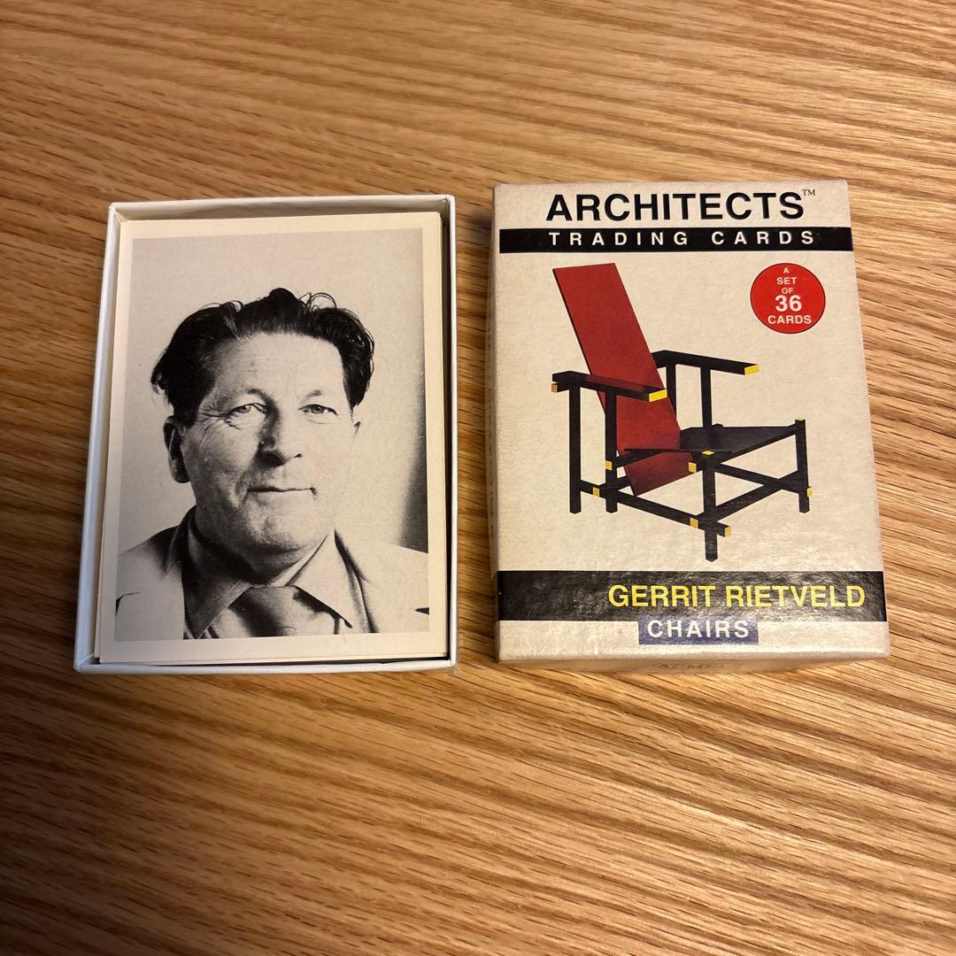 Gerrit Rietveld 椅子 トレーディングカード 36枚セット - アート