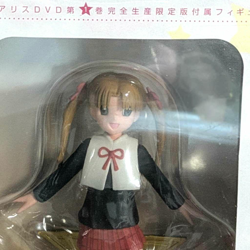 【希少・未開封】完全生産限定版 蜜柑 フィギュア付き 学園アリス DVD 第1巻