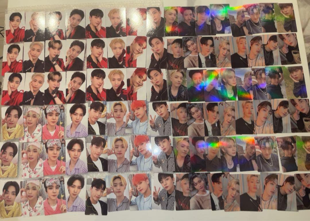 ateez beatroad パジャマ トレカ 32種×3set 96枚 - メルカリ