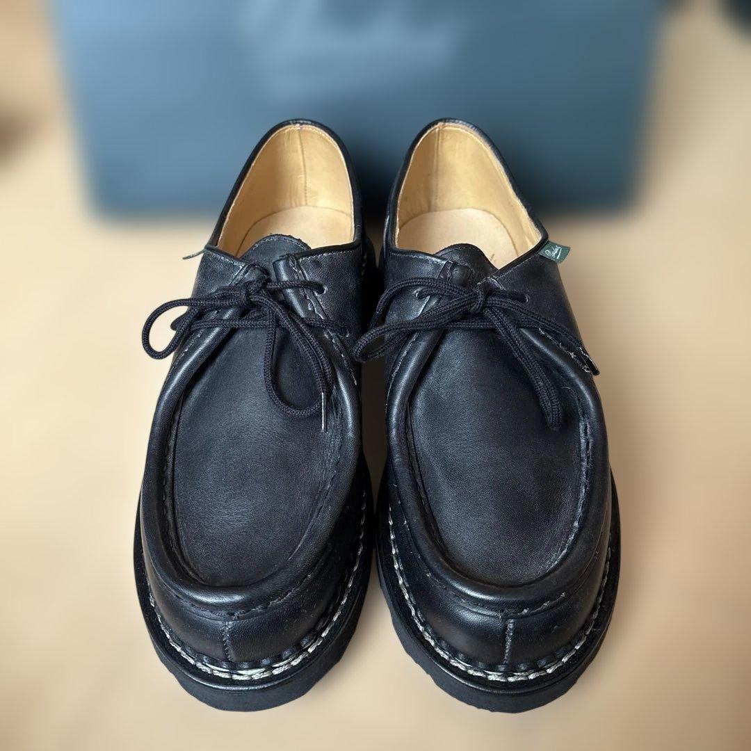 新品】パラブーツ ミカエル ブラック 40.5サイズ - メルカリ