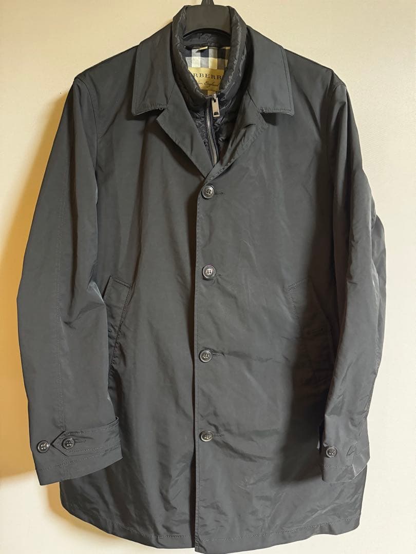 バーバリー ステンカラーコート 2WAYダウンライナー付 - メルカリ