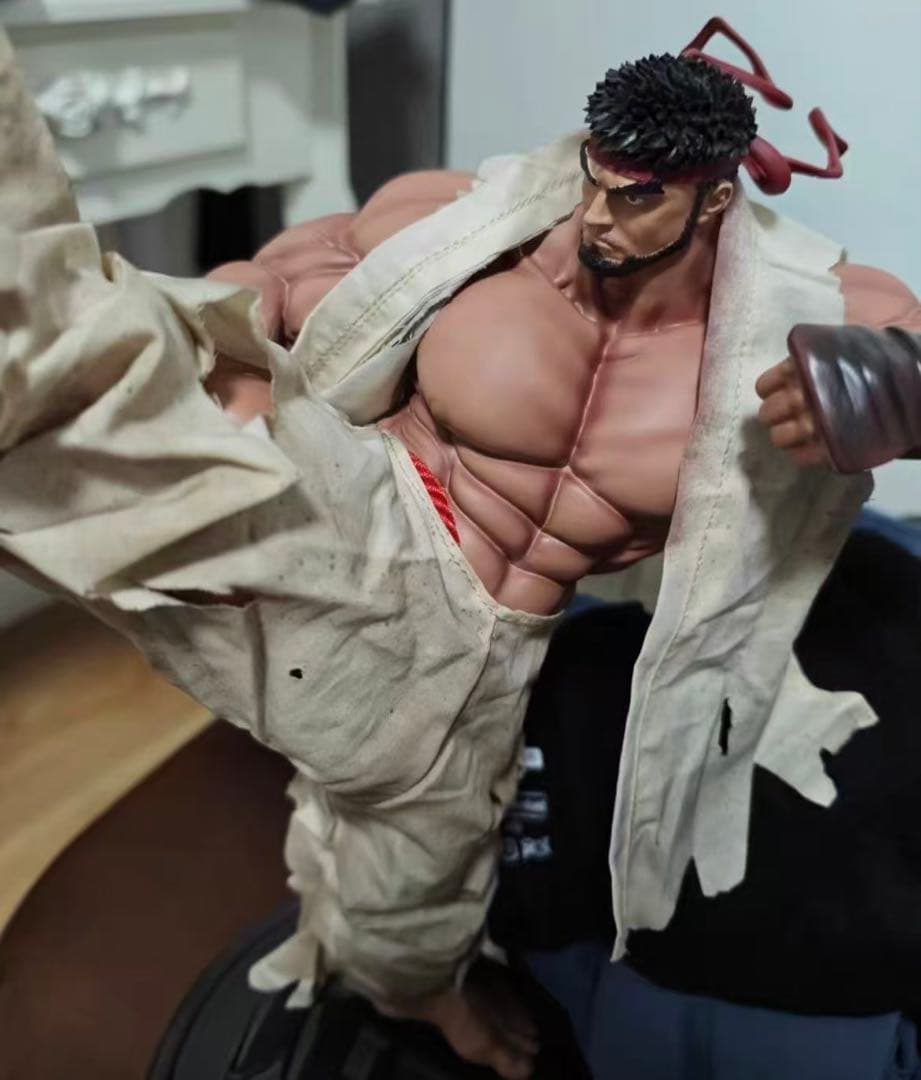 ストリートファイター kokoshi リュウ スタチュー フィギュア - メルカリ