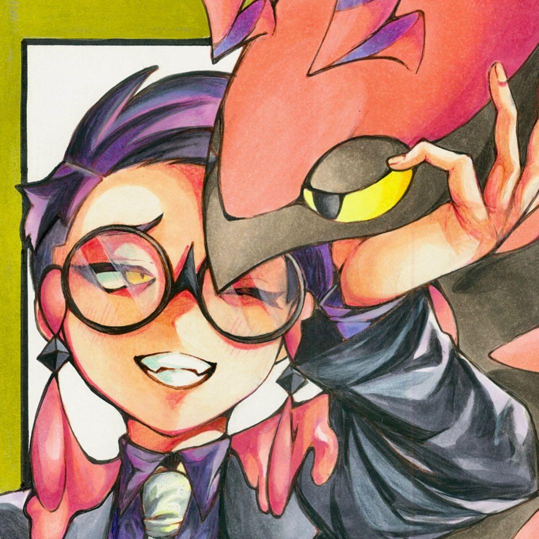 手描きイラスト】 カラスバ / ポケモンZA 【ファンアート】 - メルカリ