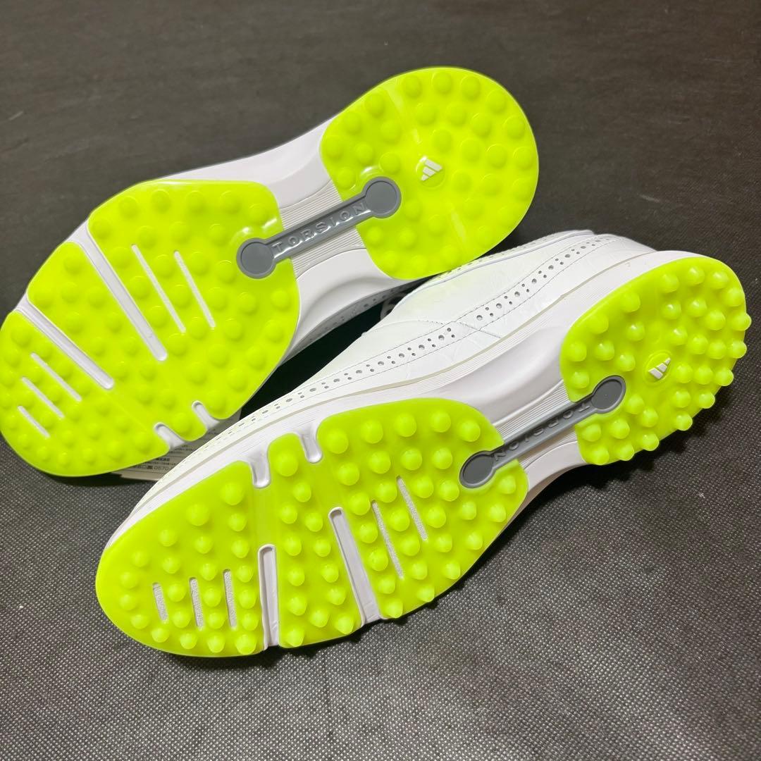 25.5cm adidas Golf MC80 ゴルフシューズ ID4748 白