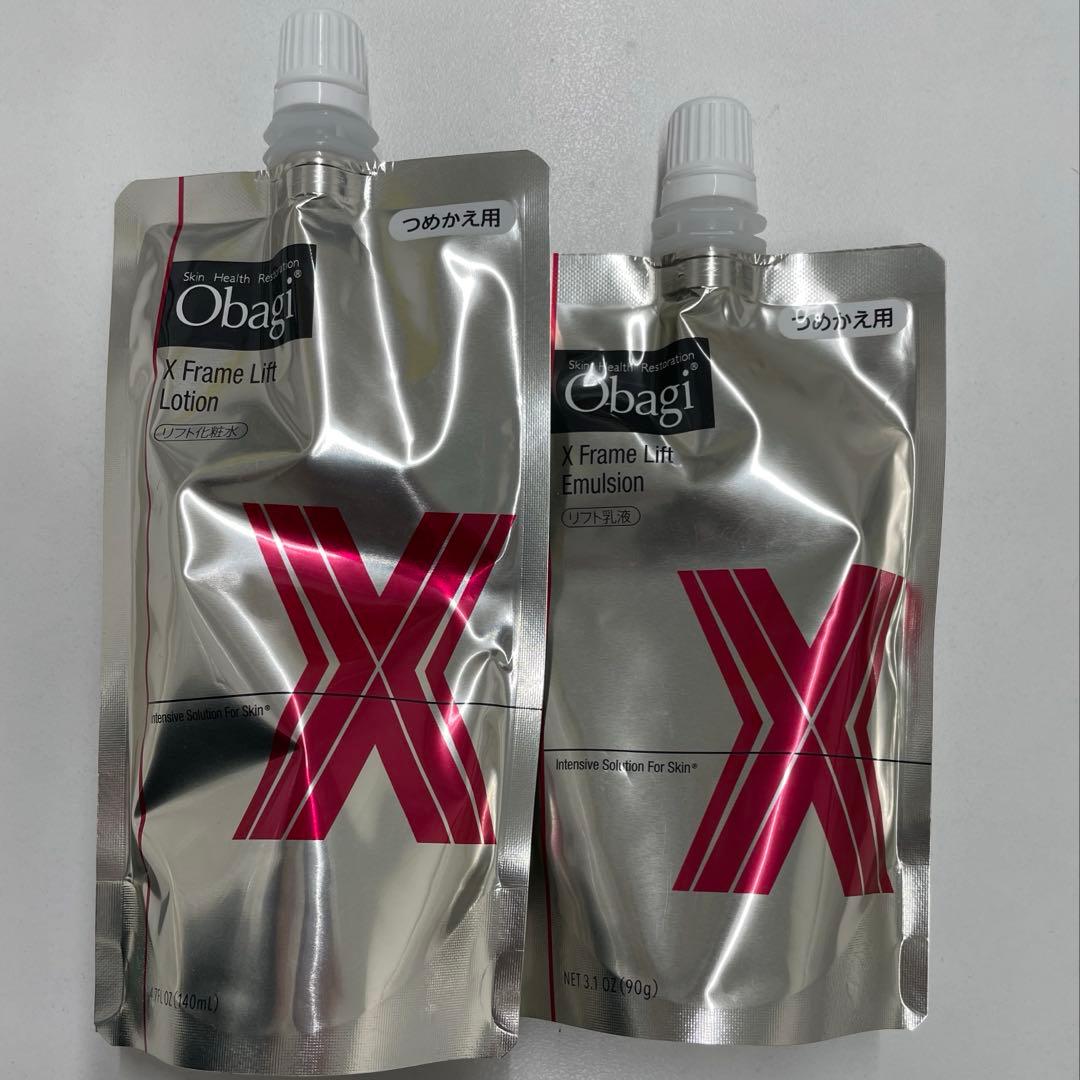 Obagi オバジX 化粧水 乳液 詰め替えセット - メルカリ