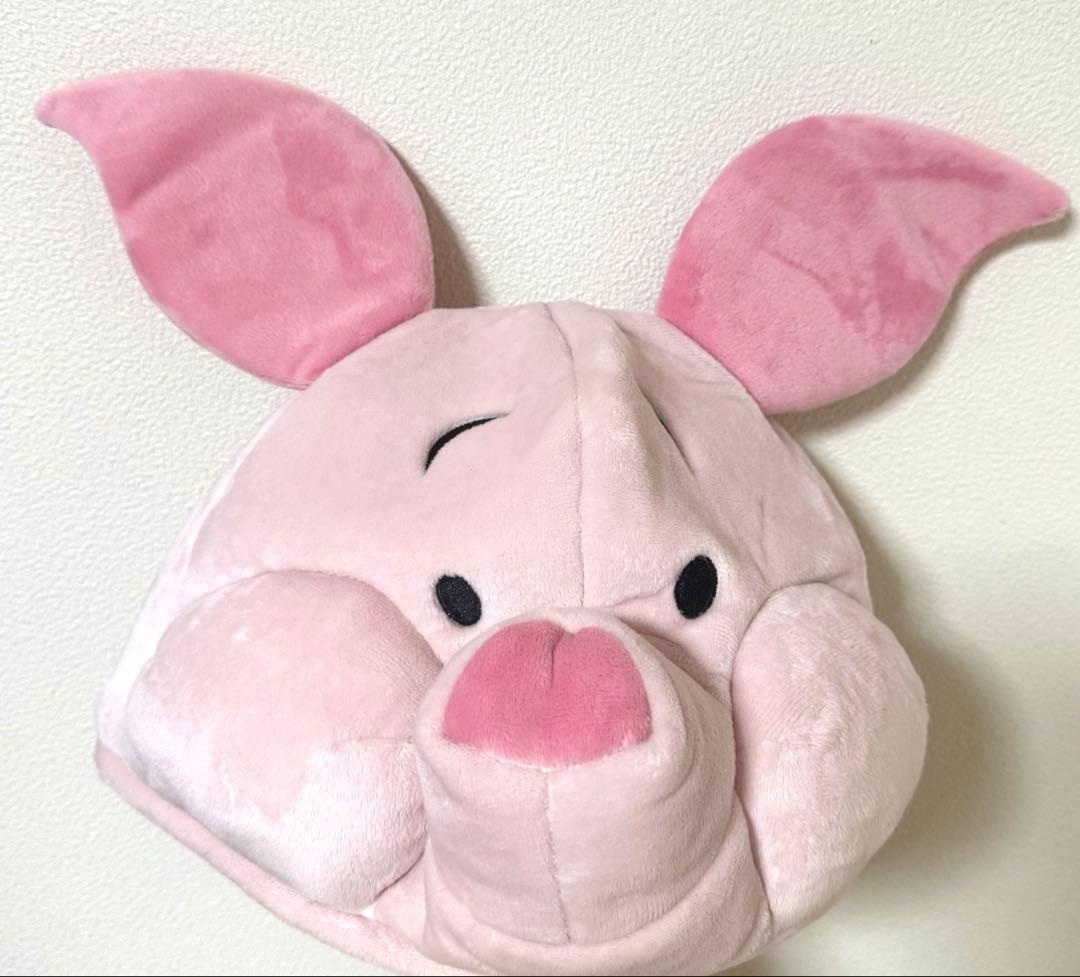 ディズニー プーさん ピグレット 被り物 ファンキャップ - メルカリ