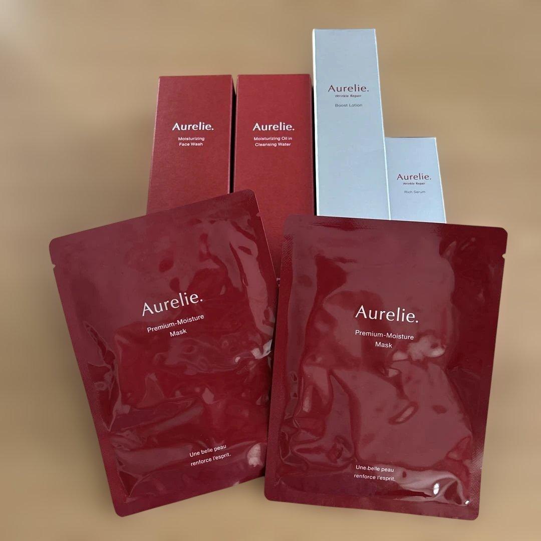 Aurelie. 保湿クレンジング・洗顔・ローション・セラムセット -