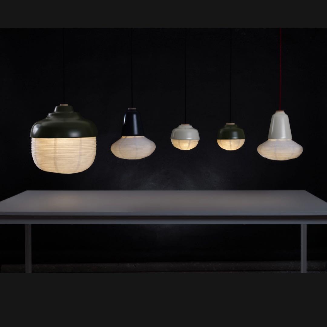 RED DOT受賞ランプ◇The New Old Light Medium緑