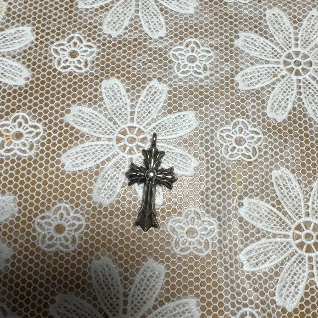 yoshi クロムハーツ ダブルCHクロスチャーム クロムハーツダブルCHクロスチャーム|クロムハーツ通販専門店ブラック