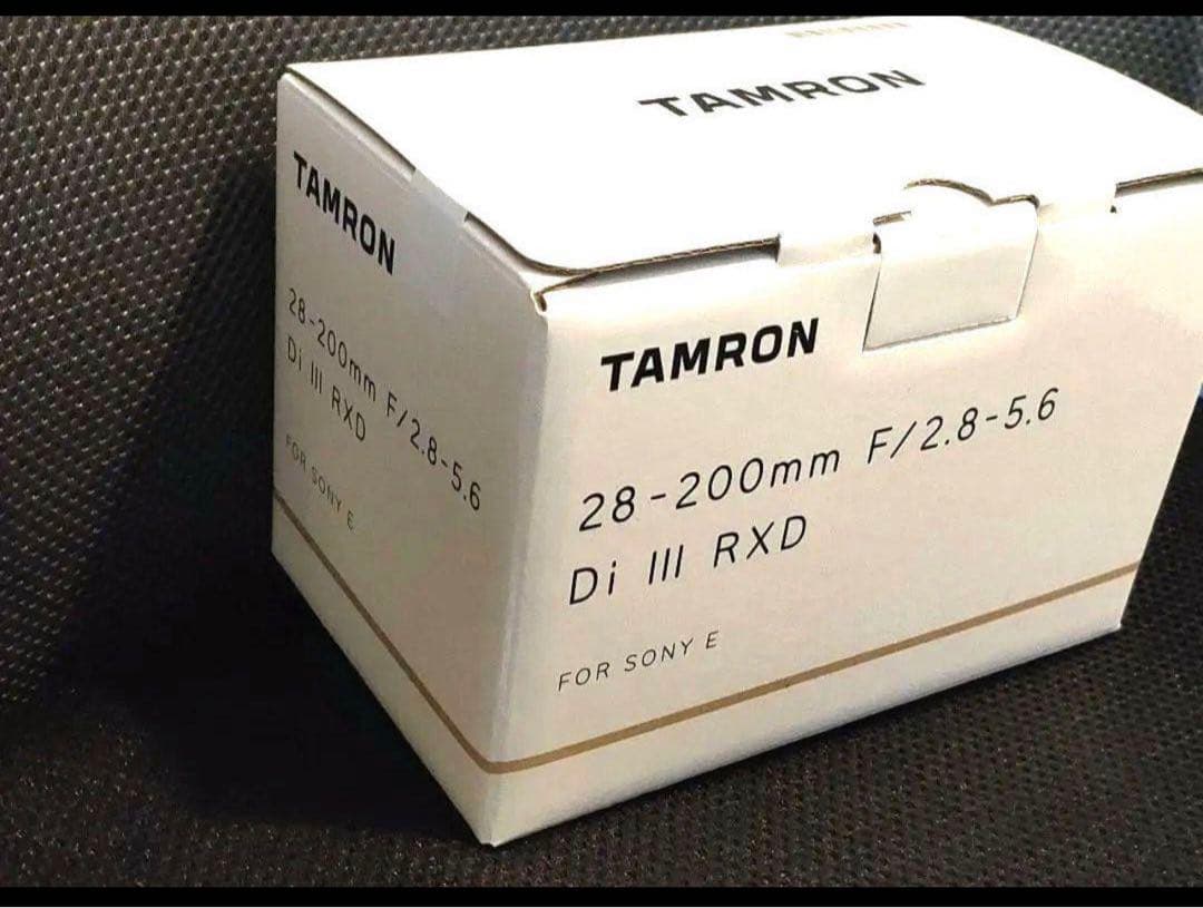 【即日配送】新品TAMRON 28-200mm f/2.8-5.6 Eマウント