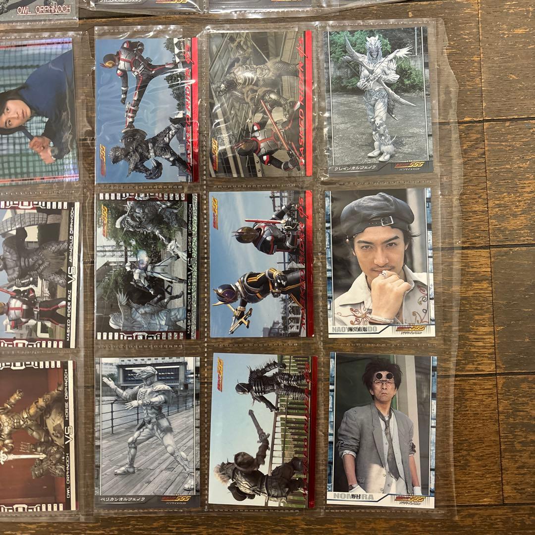 た*に様 仮面ライダー555 アマダカード 114枚セット - メルカリ