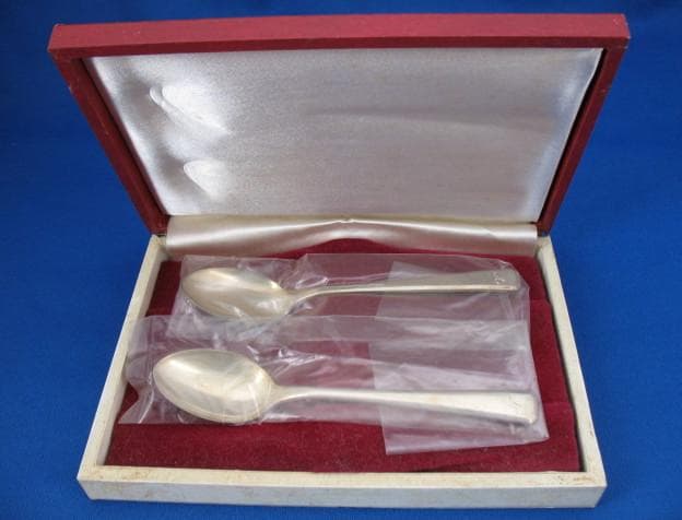 銀食器 スプーン STERING 925 2本セット ヴィンテージ品 銀食器 スプーン STERING 925 2本セット ヴィンテージ品