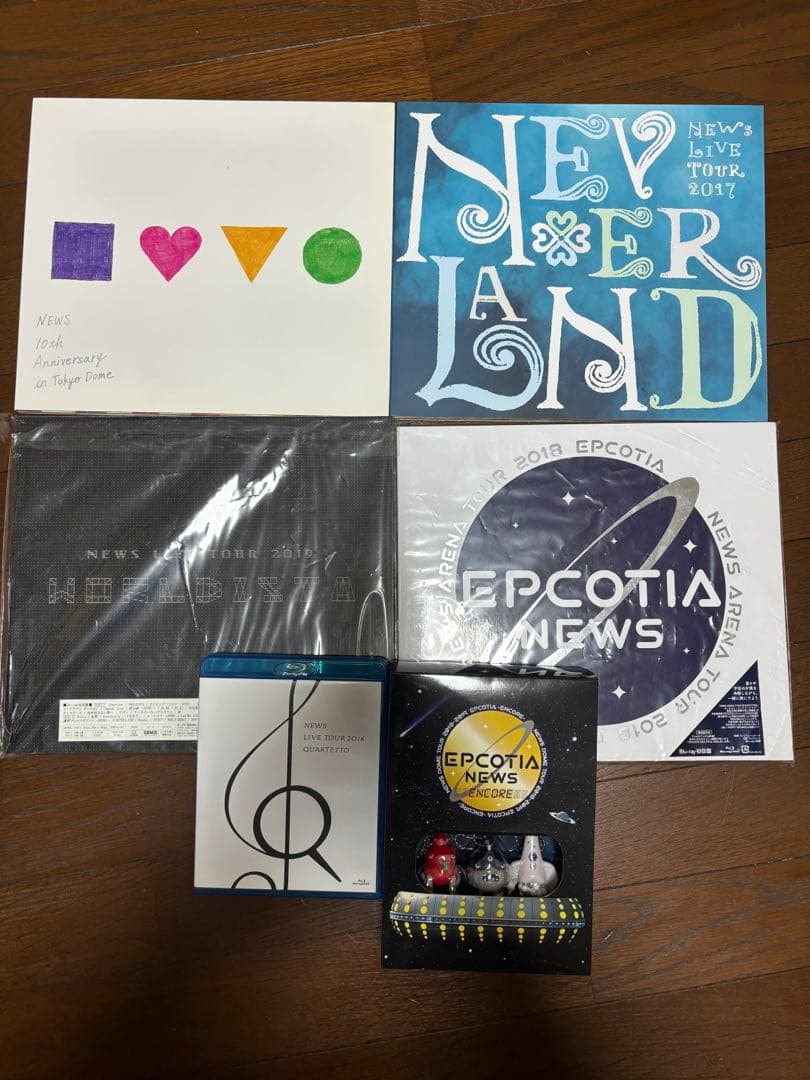 NEWS Blu-ray コンサート まとめ売り6点 - メルカリ