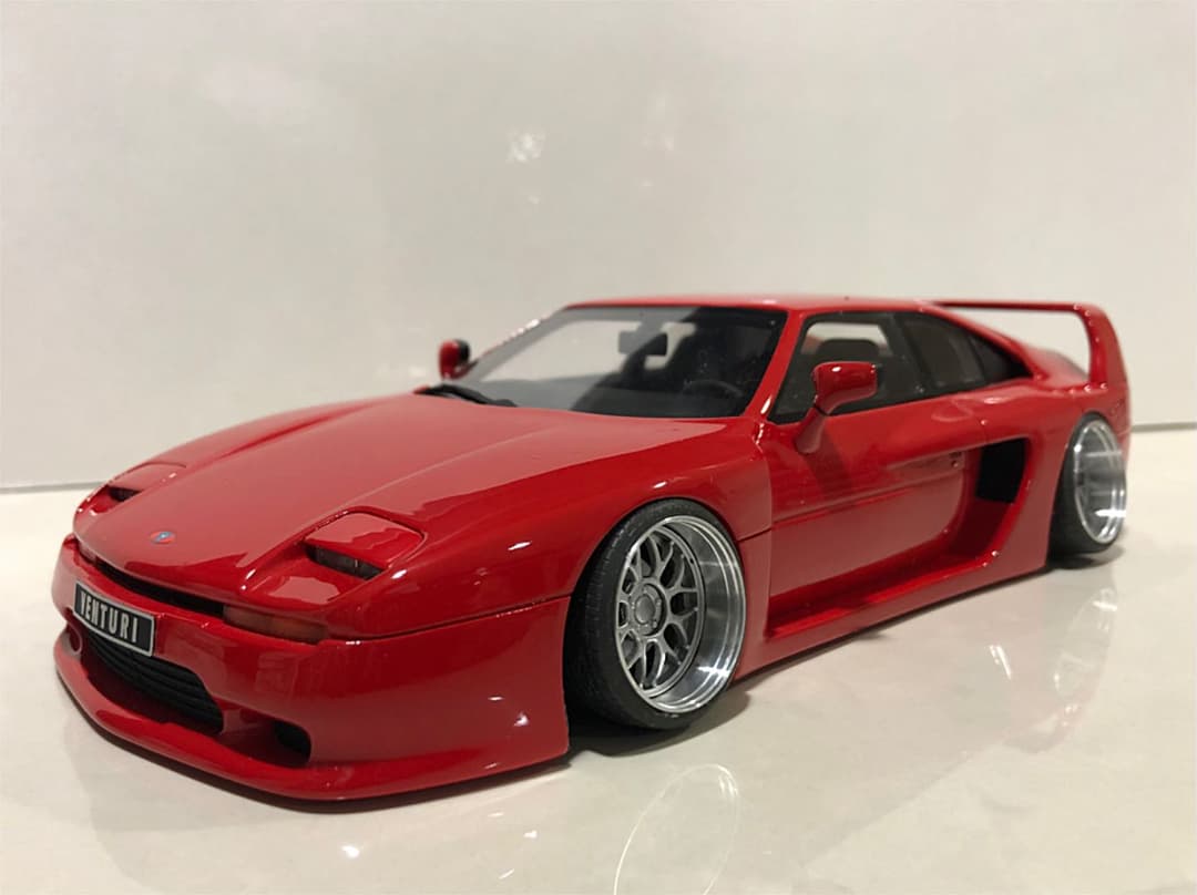 【超レア！】1/18 ヴェンチュリー 400GT フェーズ２BBS深リムカスタム 超レア！】1/18 ヴェンチュリー 400GT フェーズ2BBS深リムカスタム