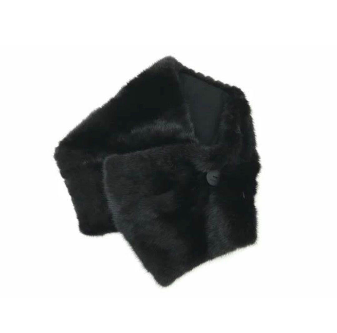 FOXEY ミンクカラー 極美品 ブラック ミンク×カシミア2way - メルカリ