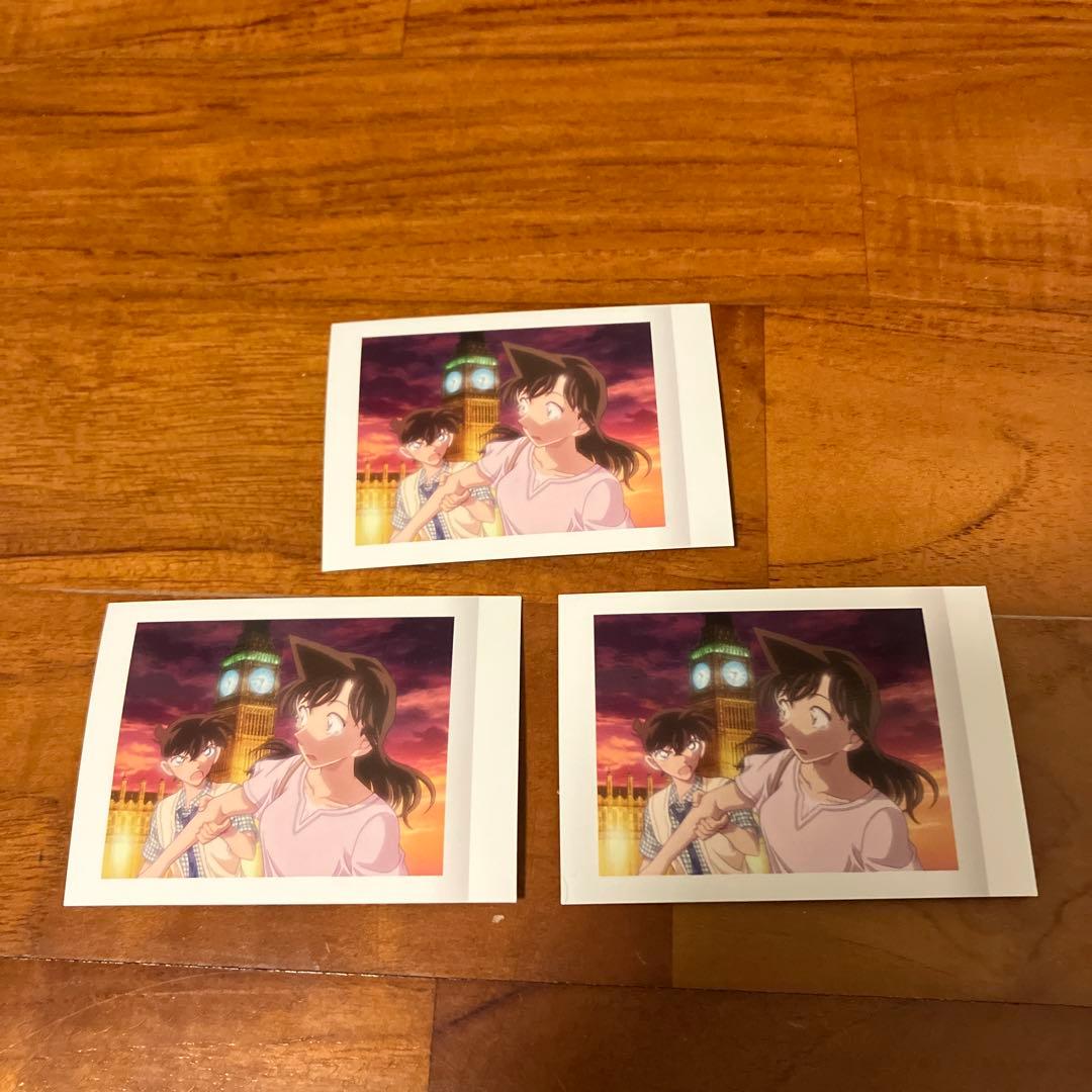 名探偵コナン 100万ドルの五稜星 ぱしゃこれ 工藤新一 毛利蘭 ロンドン