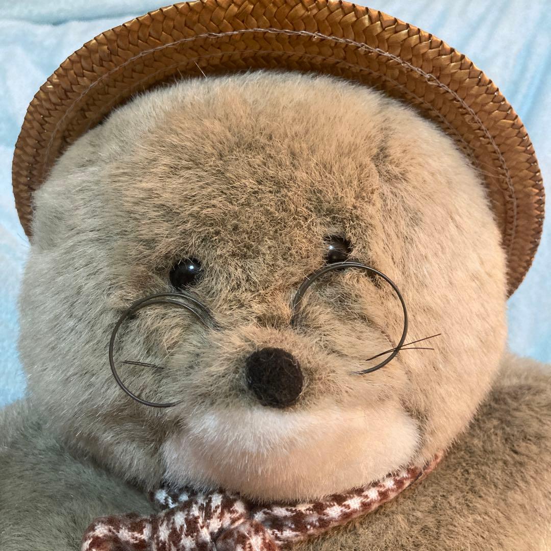 昭和レトロ ナカジマ Heart＆Heart アンクル・モグ ぬいぐるみ - メルカリ