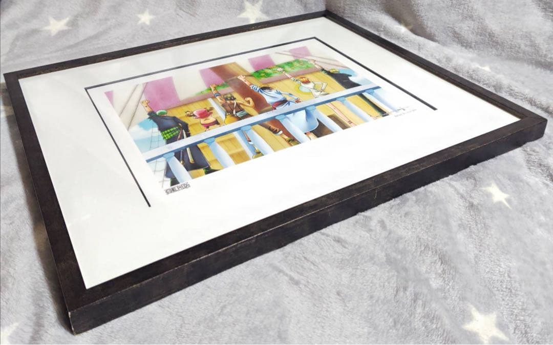 ワンピース 名場面イラスト アラバスタ 複製原画 エディオン 当選品