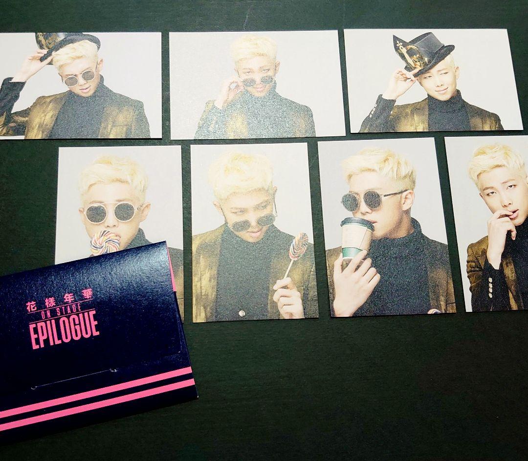 BTS 防弾少年団 花様年華 EPILOGUE MINI PHOTO RM BTS – 2016 BTS Live 花様年華 On Stage: Epilogue ～Japan Edition