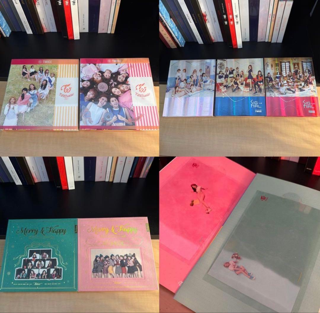 TWICE 韓国 アルバム CD トレカ まとめ売り 49枚 - メルカリ