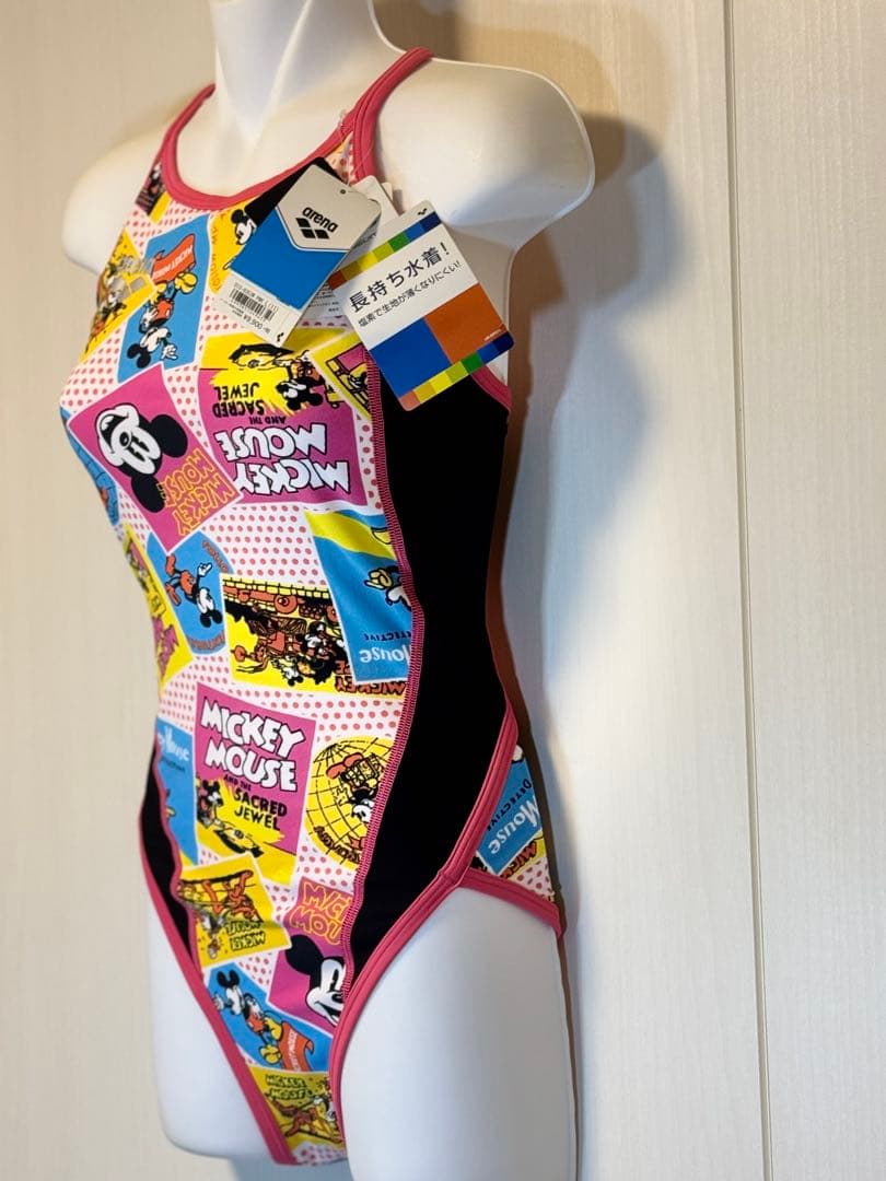 arena ×ディズニー長持ちタフスーツ競泳水着DIS-8353W L PNK - メルカリ