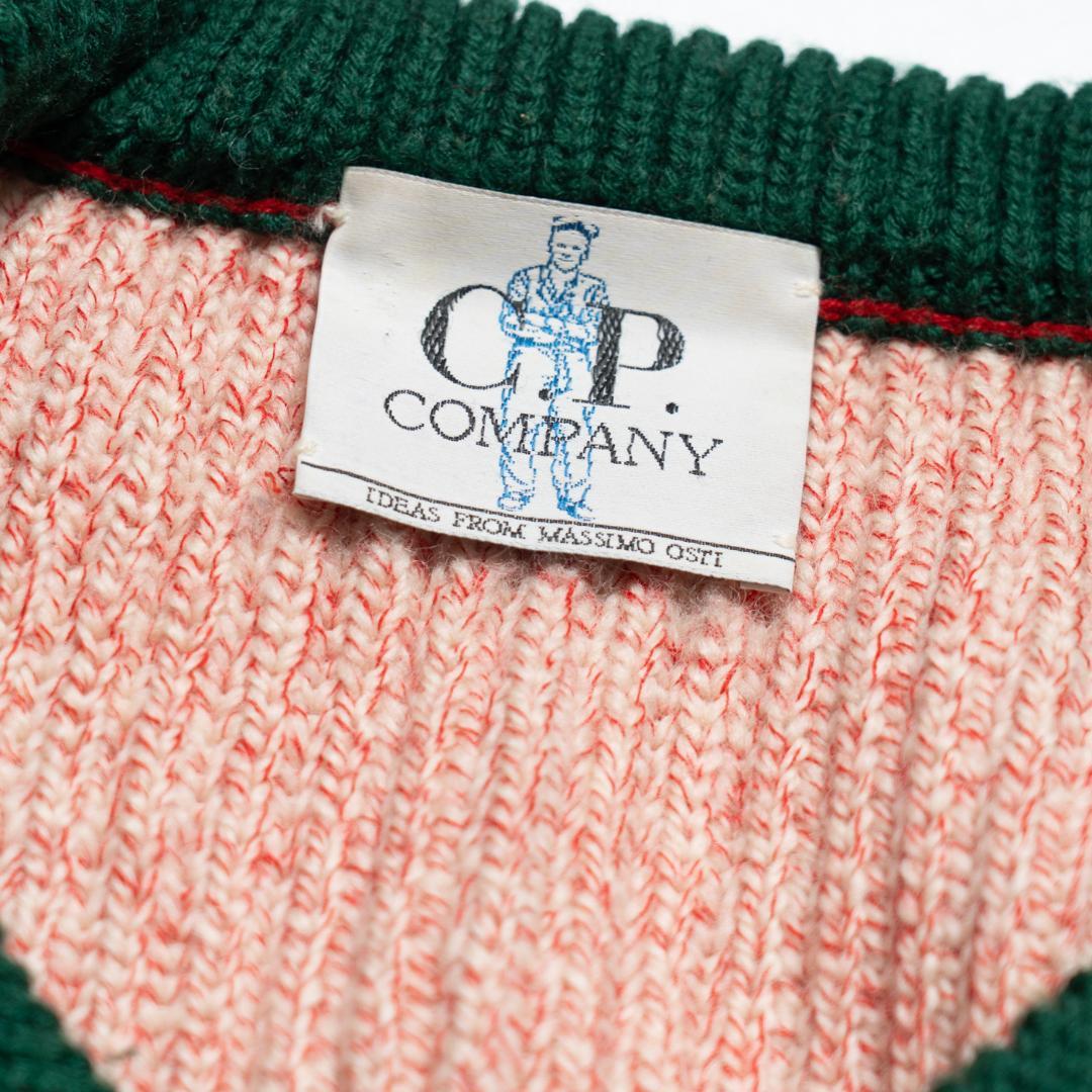 80年代 C.P.COMPANY ニット MASSIMO OSTI イタリア製