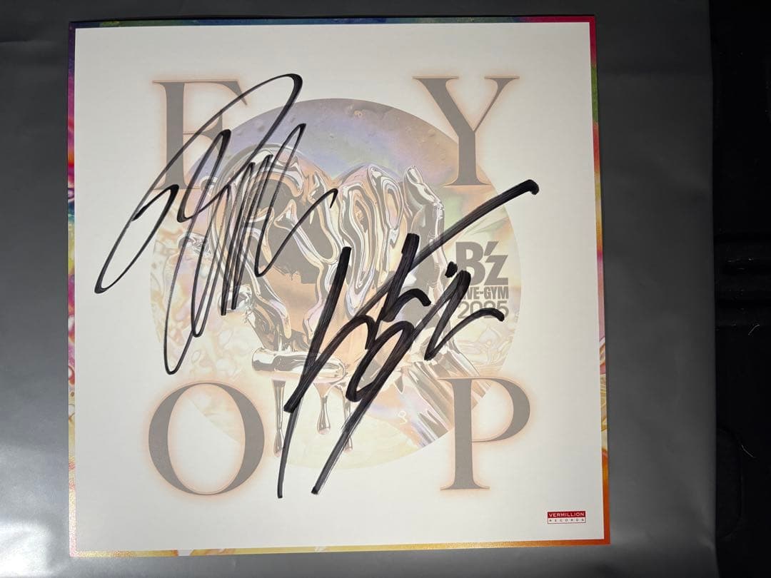 B'z サイン 2025 FYOP B'z 稲葉浩志 松本孝弘 - メルカリ