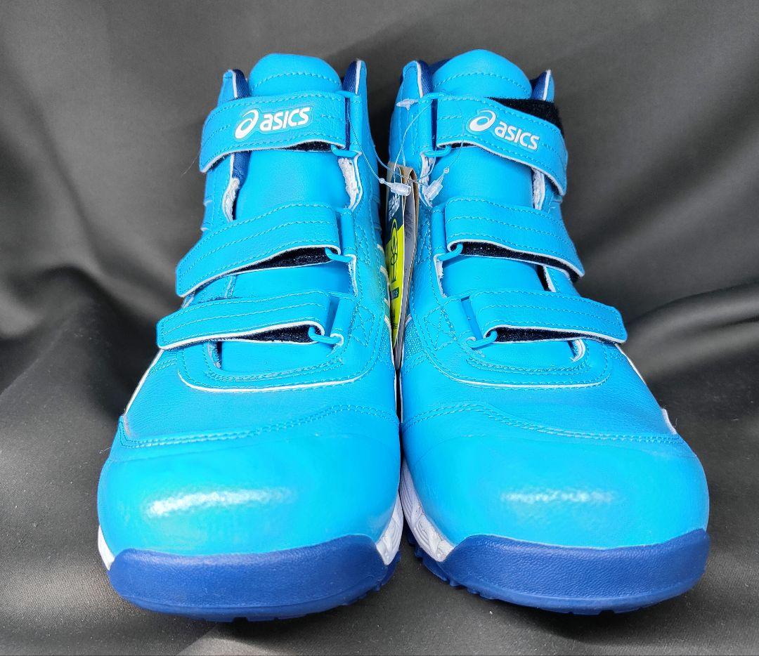 新品 限定品 アシックス 安全靴 ウィンジョブ CP308 26.5cm 水色