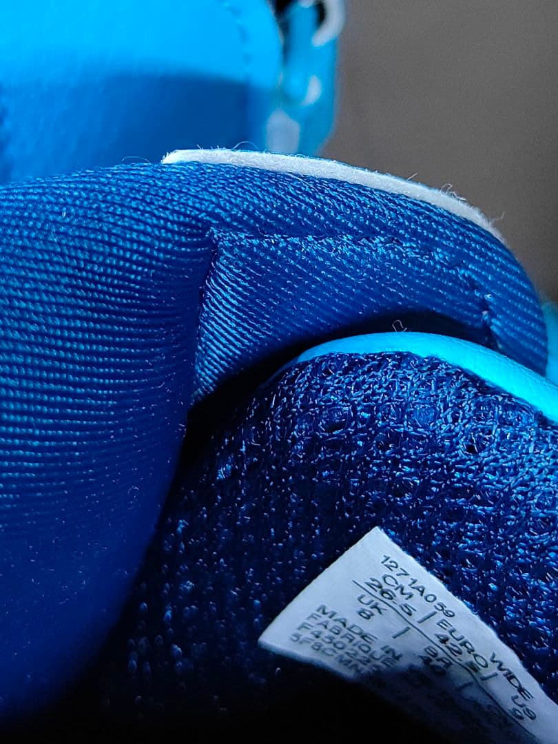 新品 限定品 アシックス 安全靴 ウィンジョブ CP308 　26.5cm　水色