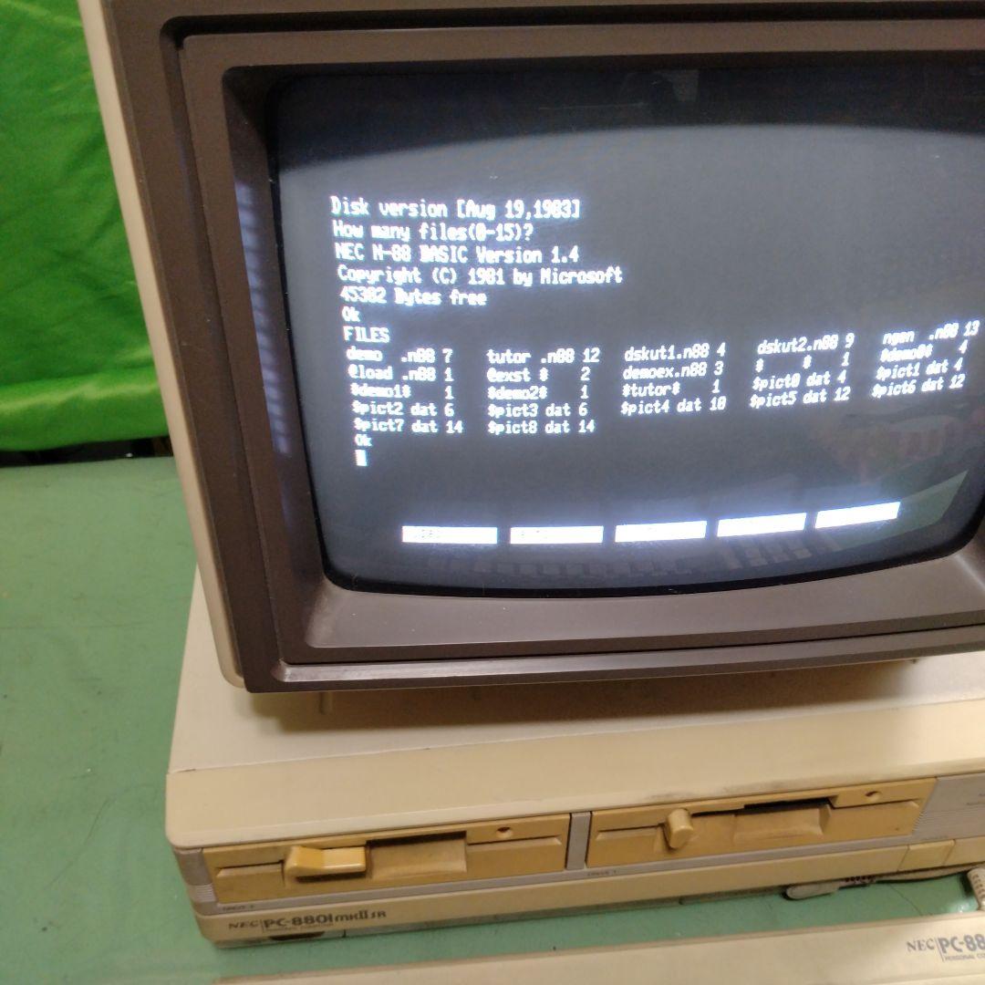 ☆NEC PC-8801MK2SR 本体のみ ジャンク! - メルカリ