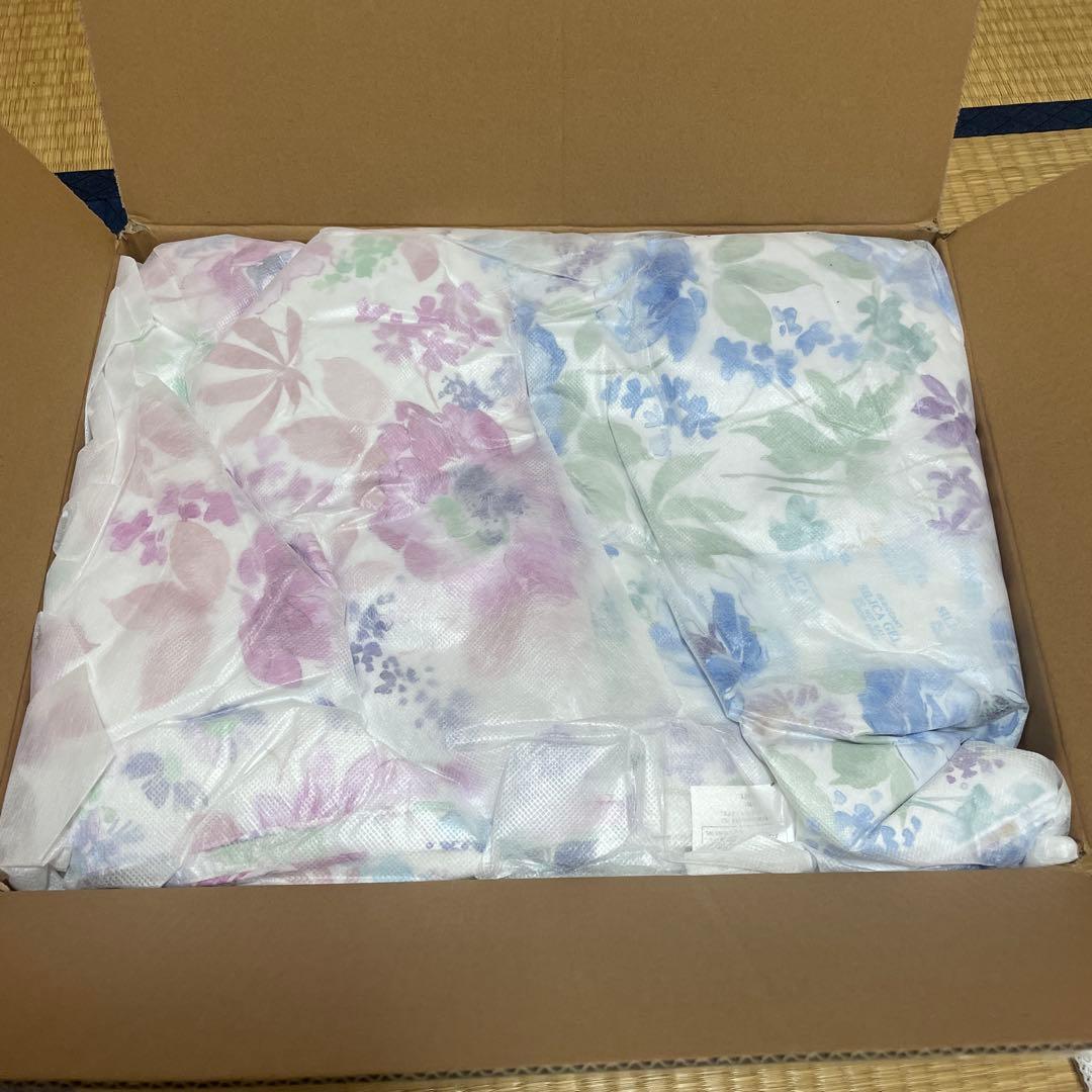 新品未使用品】⭐︎モリリン ダウンケット 2枚 ピンク ブルー JTDF30S