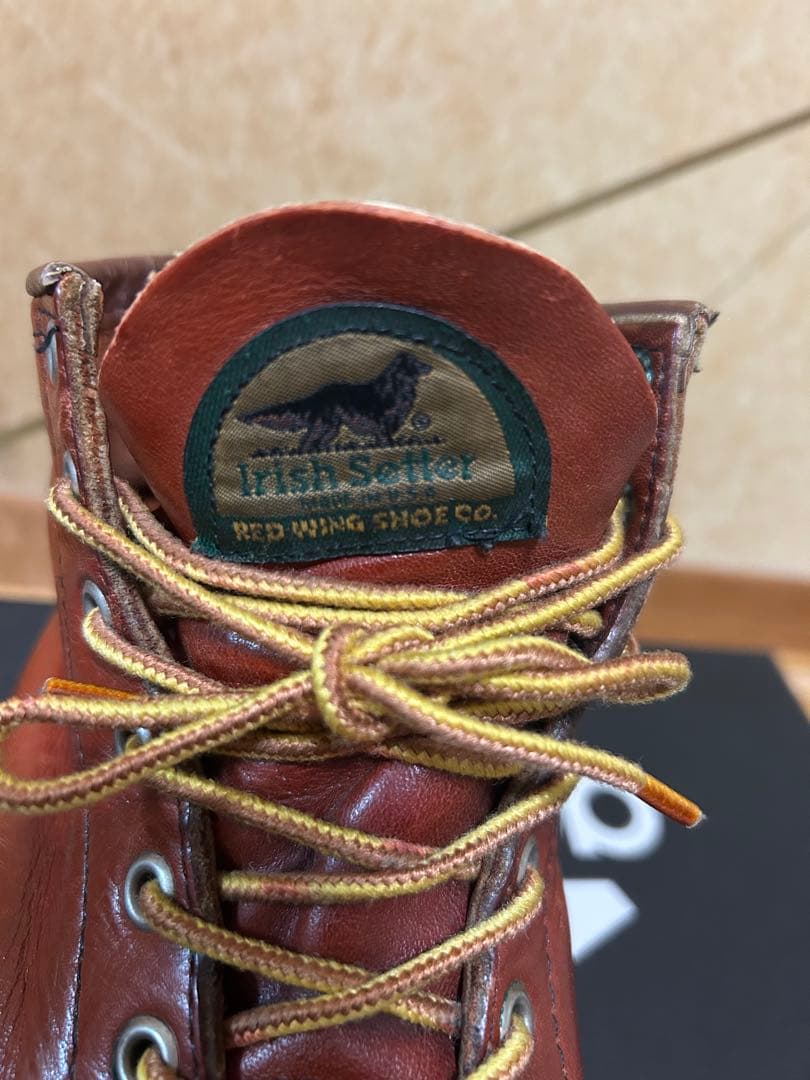 90'sレッドウィングアイリッシュセッター875 半円犬ダグ 金刺繍 - メルカリ