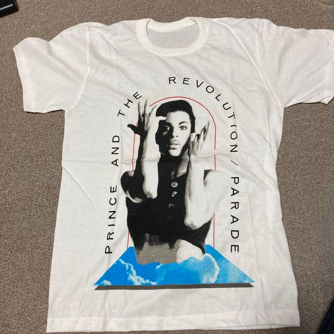 プリンス ツアーTシャツ　86年 レア物 プリンス ツアーTシャツ 86年 レア物 - メルカリ