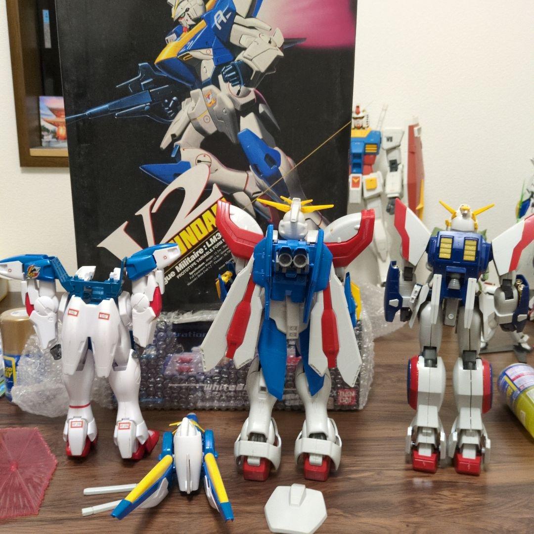HGEX Vガンダム ゴッドガンダム シャイニングガンダム ジャンク
