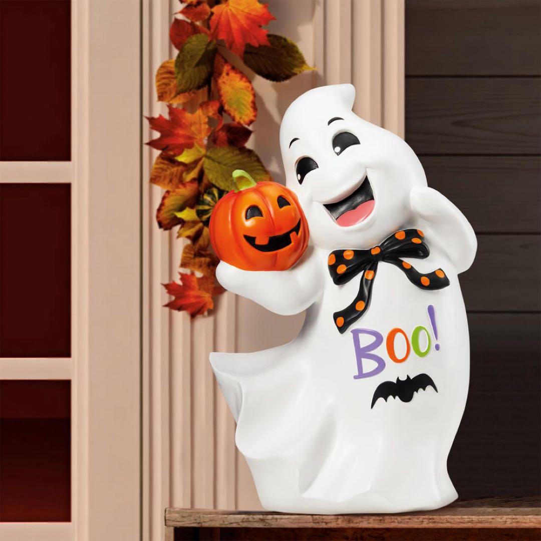 コストコ ハロウィン お化けとジャックオーランタン 置物 大型 - メルカリ