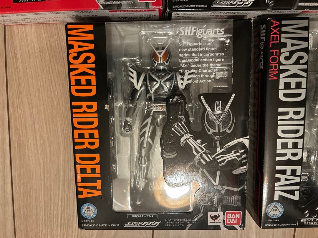 S.H.Figuarts フィギュアーツ　仮面ライダーファイズ　5点セット