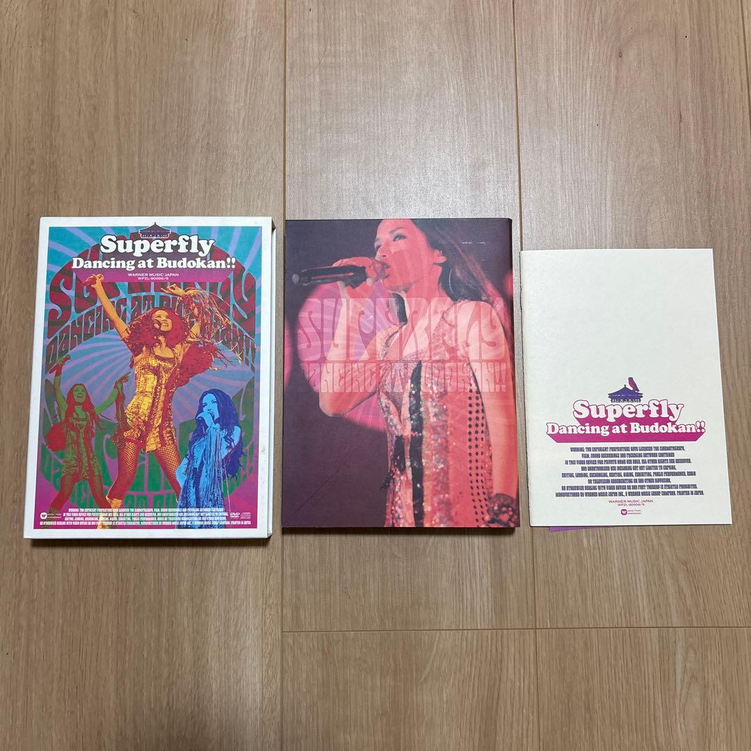 DVD&CD】Superfly Dancing at Budokan! - メルカリ