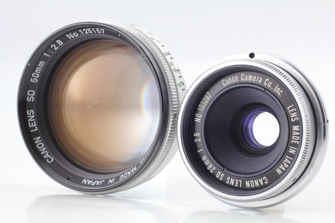 美品 整備済】オーカー色 Canon Demi C 50&28mm #1145 - メルカリ