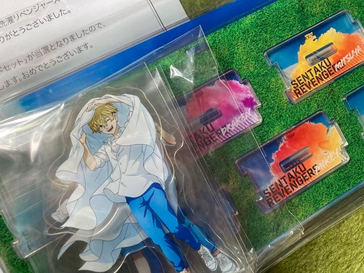 今だけ値下 洗濯リベンジャーズ当選品アクスタ6種未開封 東リベ×NANOX