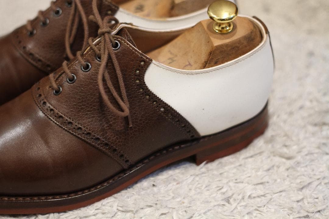 【美品】Crockett & Jones プレーントゥ OULTON 6.5E