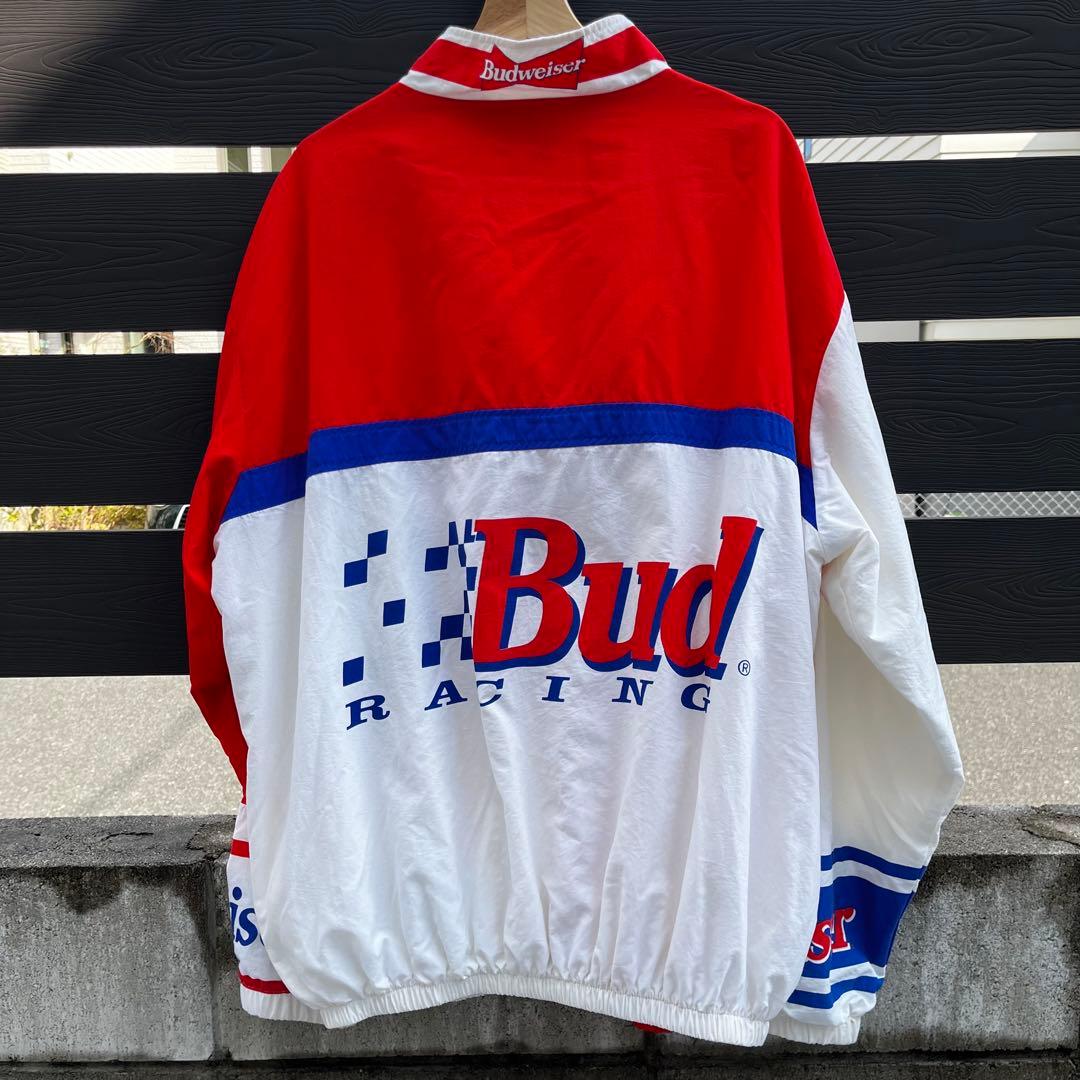 90s USA製バドワイザーナイロンジャケット XL - メルカリ