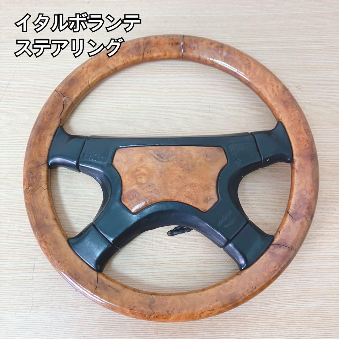 イタルボランテ ステアリング ウッド イタルボランテ ウッド ステアリング - メルカリ