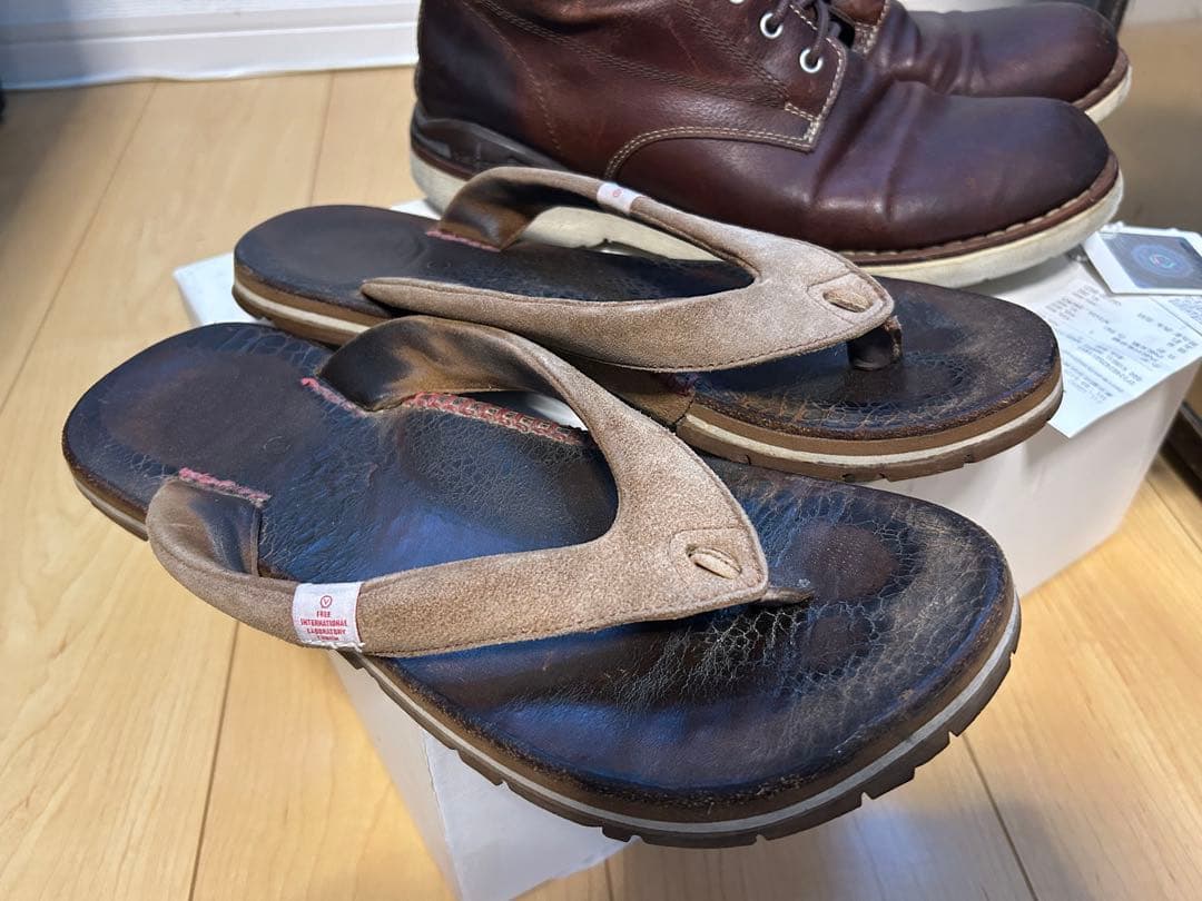 visvim VIRGIL KGNR-FOLK M.9 sandal2足セット - メルカリ