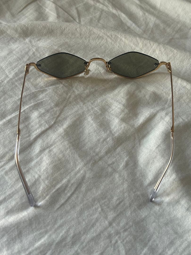 GUCCI グッチ アイウェア ジオメトリック フレーム サングラス