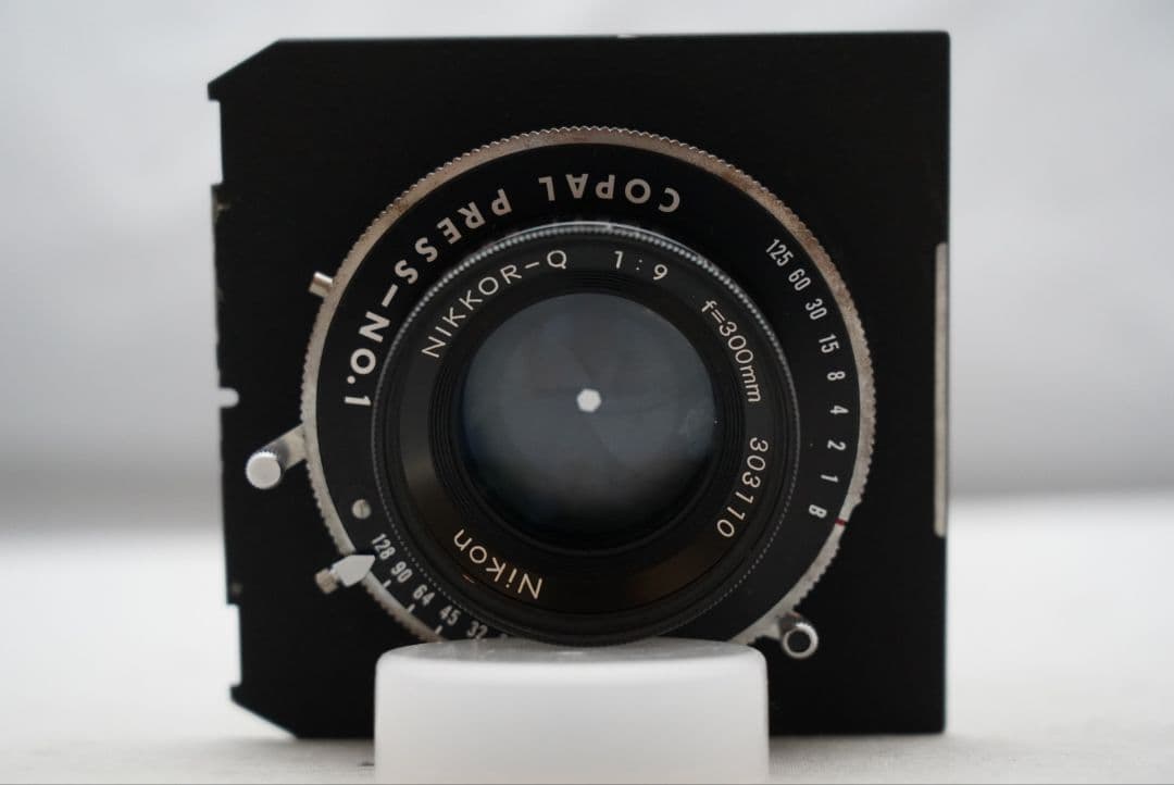 ☆大判カメラ用・単焦点レンズ☆ ニコン ニッコール Q 300㎜ F=1:9