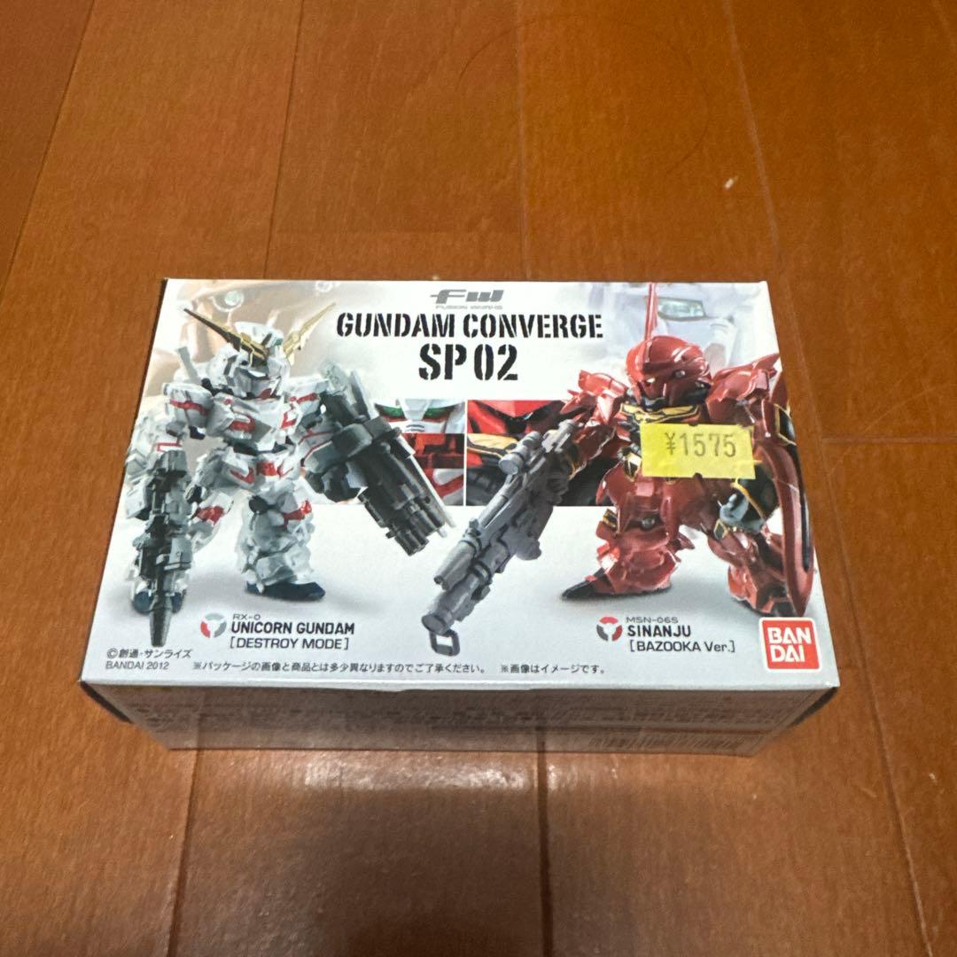GUNDAM CONVERGE SP 02 ユニコーンガンダムとシナンジュ - メルカリ