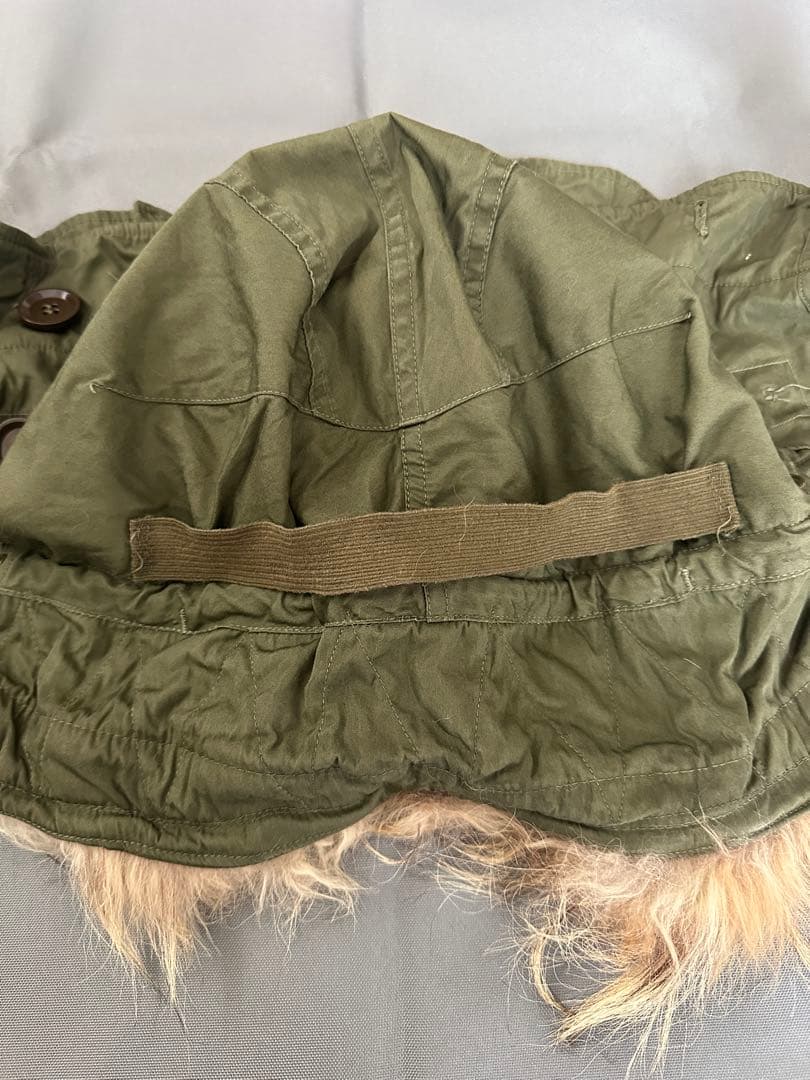 M-51 パーカー用フード ワイヤー折れ2箇所