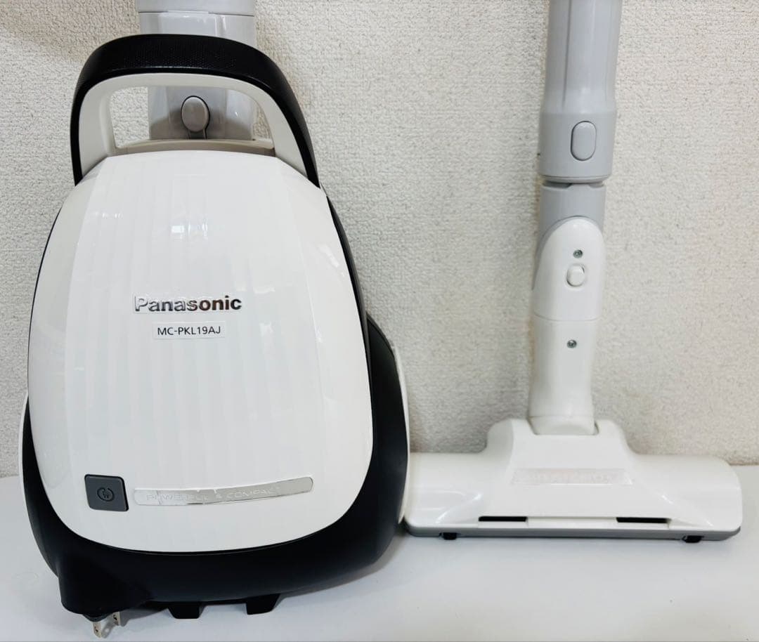送料込み！Panasonic 紙パック式掃除機 MC-PKL19AJ-W d ヨドバシ.com - パナソニック Panasonic 紙パック式掃除機 ホワイト MC