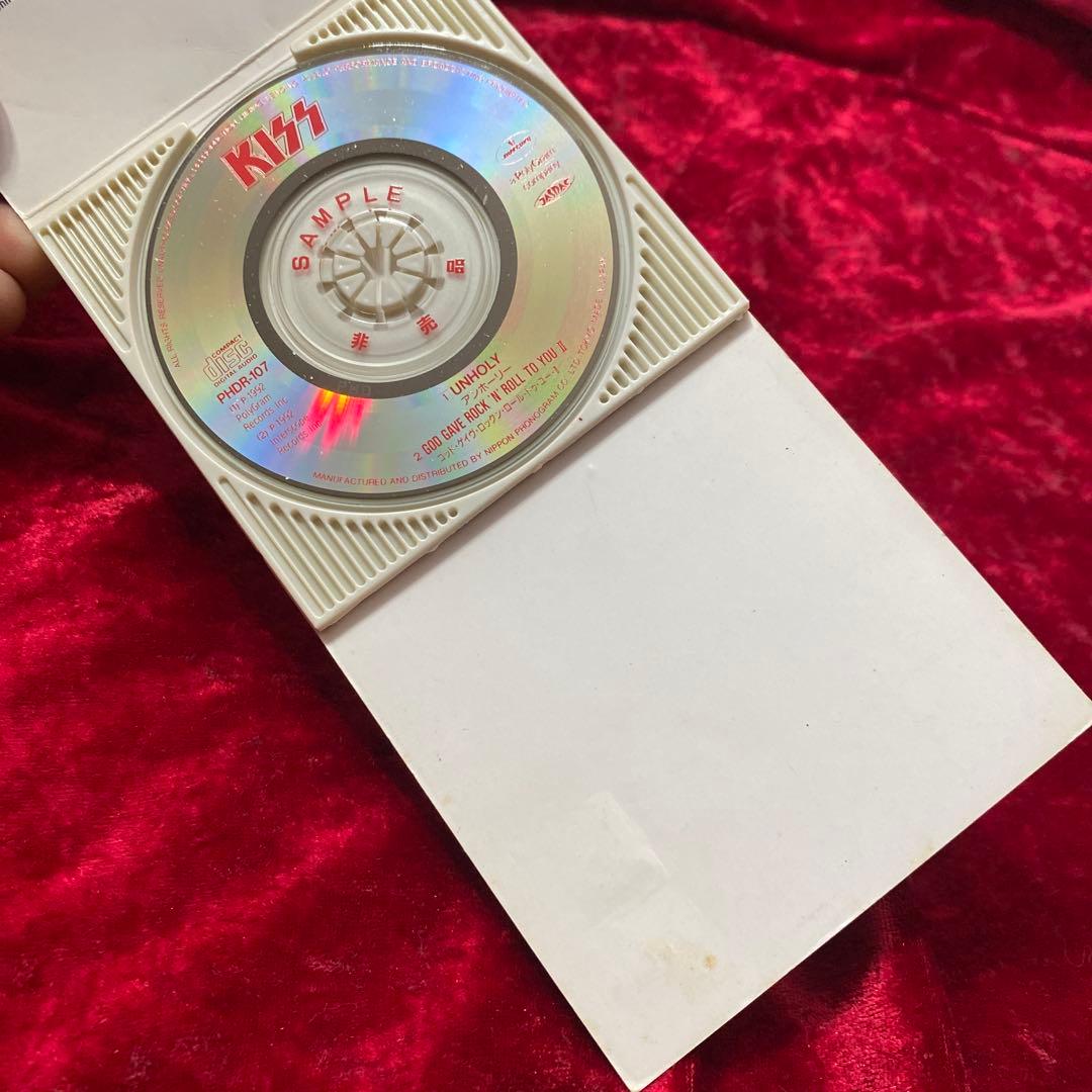 廃盤 見本盤 8cmCD KISS / Unholy - メルカリ